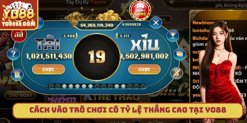 3 Loại Game Dễ Thắng Nhất Tại Yo88 Vừa Được Tổng Hợp Cách vào các trò chơi có tỷ lệ thắng cao tại Yo88