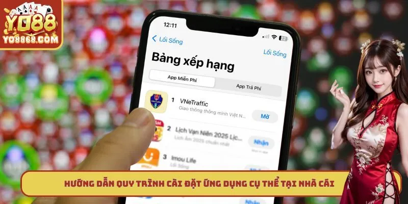 Cài Đặt Ứng Dụng Yo88 - Tham Gia Cá Cược Thưởng Quà Lớn Hướng dẫn quy trình cài đặt ứng dụng cụ thể tại nhà cái