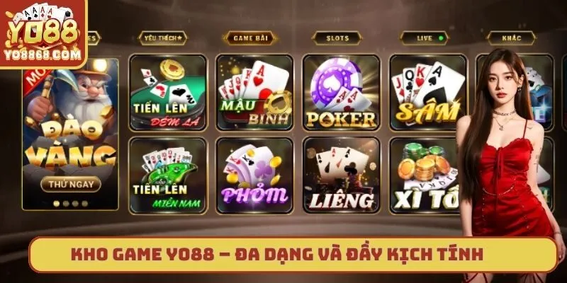 Giới Thiệu Yo88 – Khám Phá Cơ Hội Vàng, Chơi Thử Ngay Kho game Yo88 – Đa dạng và đầy kịch tính