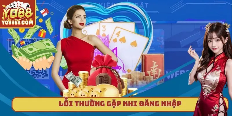 Lỗi thường gặp khi đăng nhập