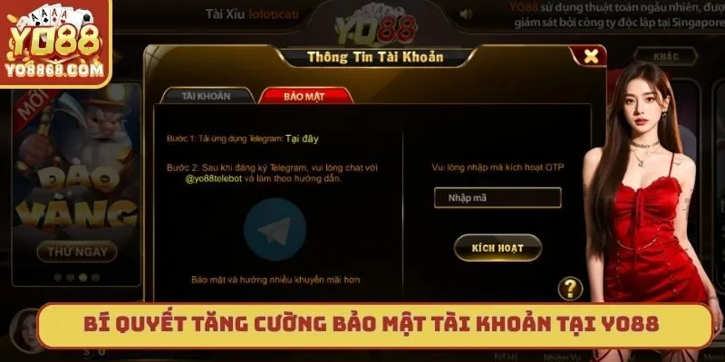 Đăng Nhập Yo88 – Truy Cập Nhanh, Nhận Thưởng Liền Tay Bí quyết tăng cường bảo mật tài khoản tại Yo88