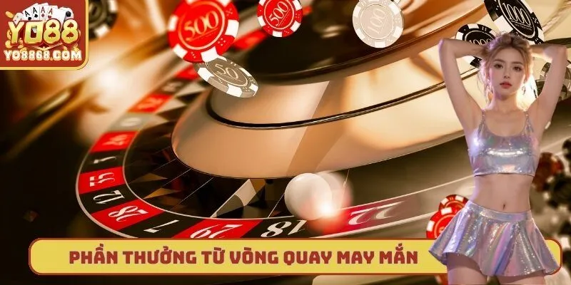 Vòng Quay May Mắn Yo88: Nhận Quà Cực Chất Mỗi Ngày Phần thưởng siêu xịn từ vòng quay may mắn